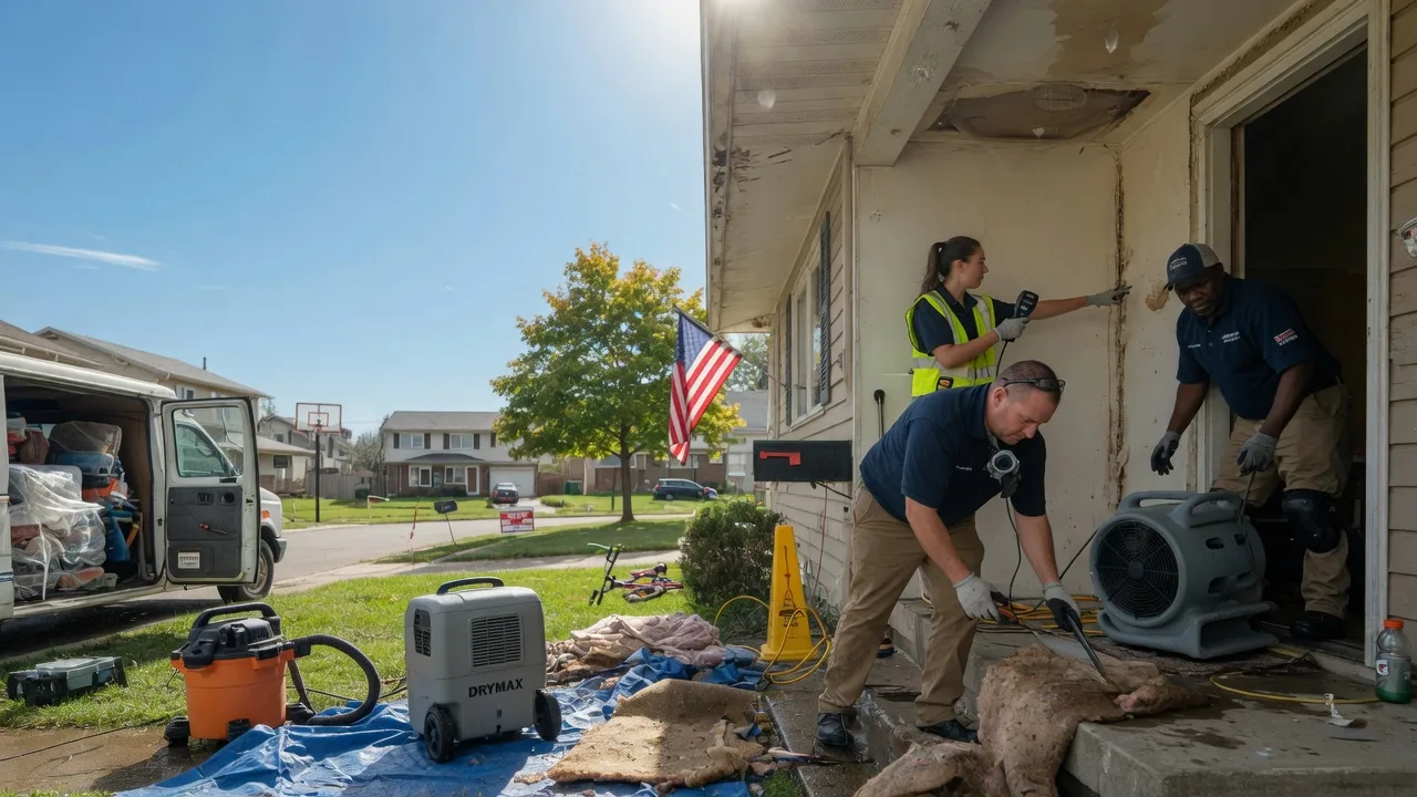 Water Damage Restoration in Mossville, IL near me